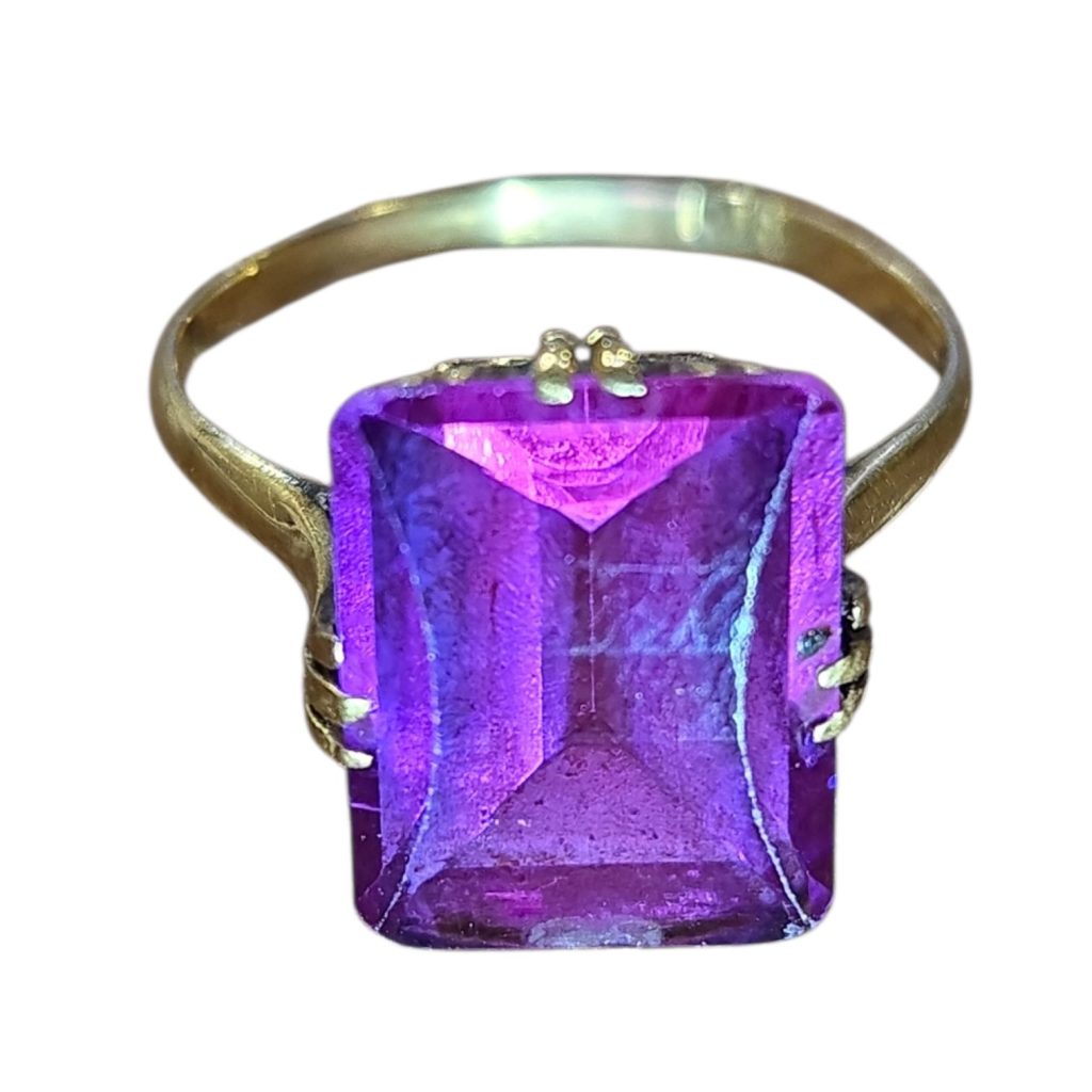 【18金　K18　アメジスト　リング】の買取実績