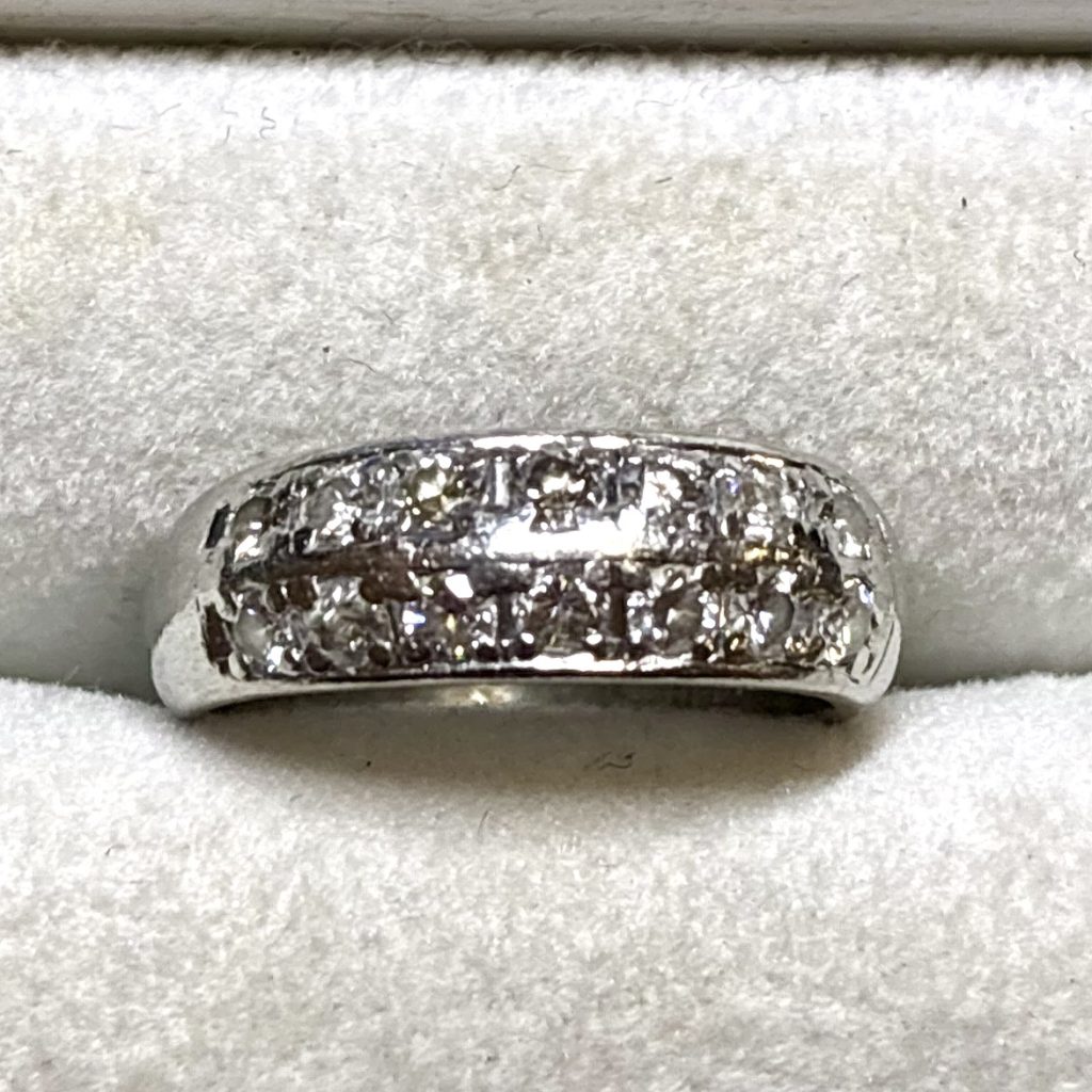 Pt900 プラチナ900 ダイヤモンドリング 指輪