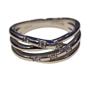 【9金　PWG9　ダイヤモンド　リング】の買取実績