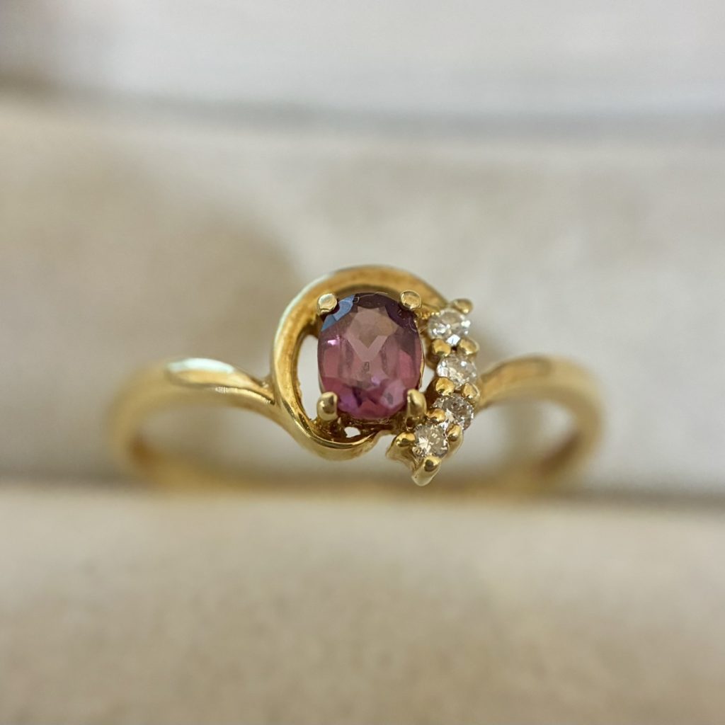 K18　ルビーリング