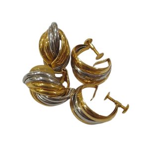 【K18Pt900イヤリング】18金・プラチナ900・貴金属・アクセサリー