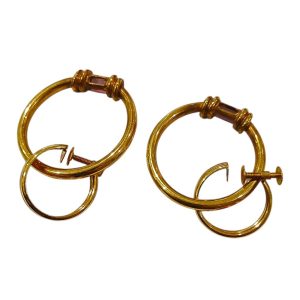 【K18イヤリング】18金・貴金属・アクセサリー