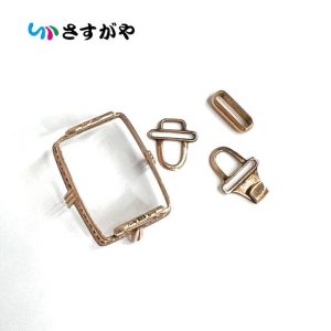帯留め 金具 パーツ K9 金 ゴールド