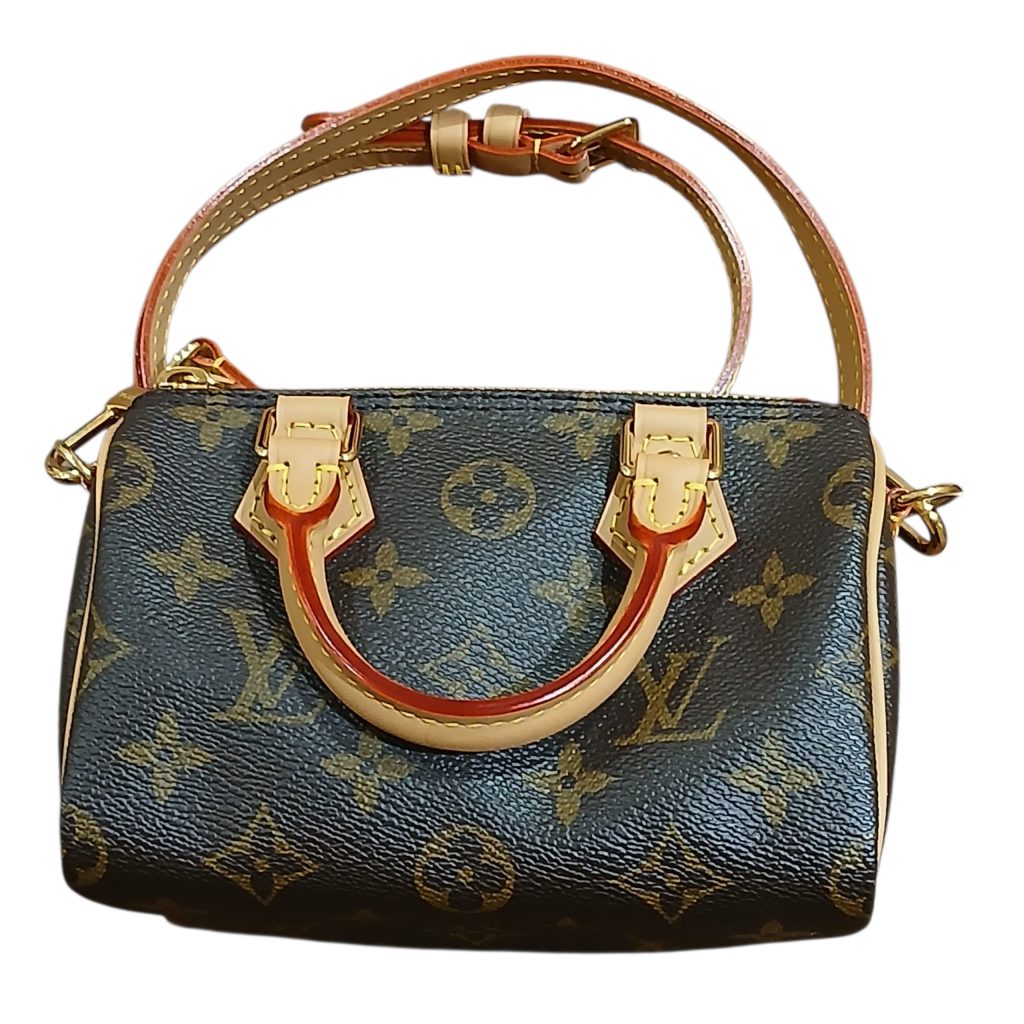 【Louis Vuitton】モノグラム・ナノスピーディ・ブランドバッグ