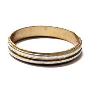 K18 18金 Pt850 プラチナ リング 指輪