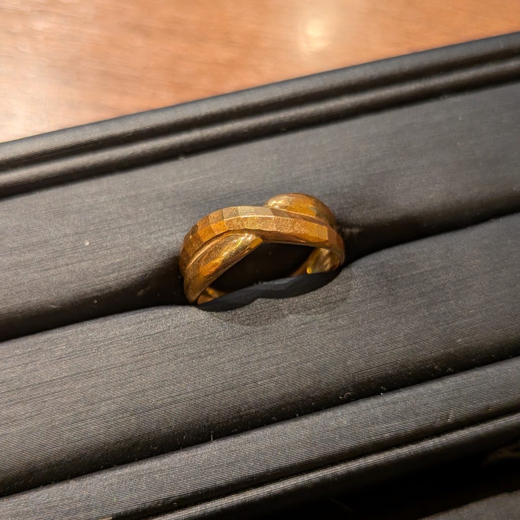 K18 18金 ゴールドリング