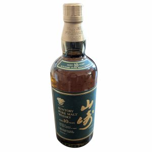 山崎10年 グリーンラベル ウイスキー お酒 箱なし