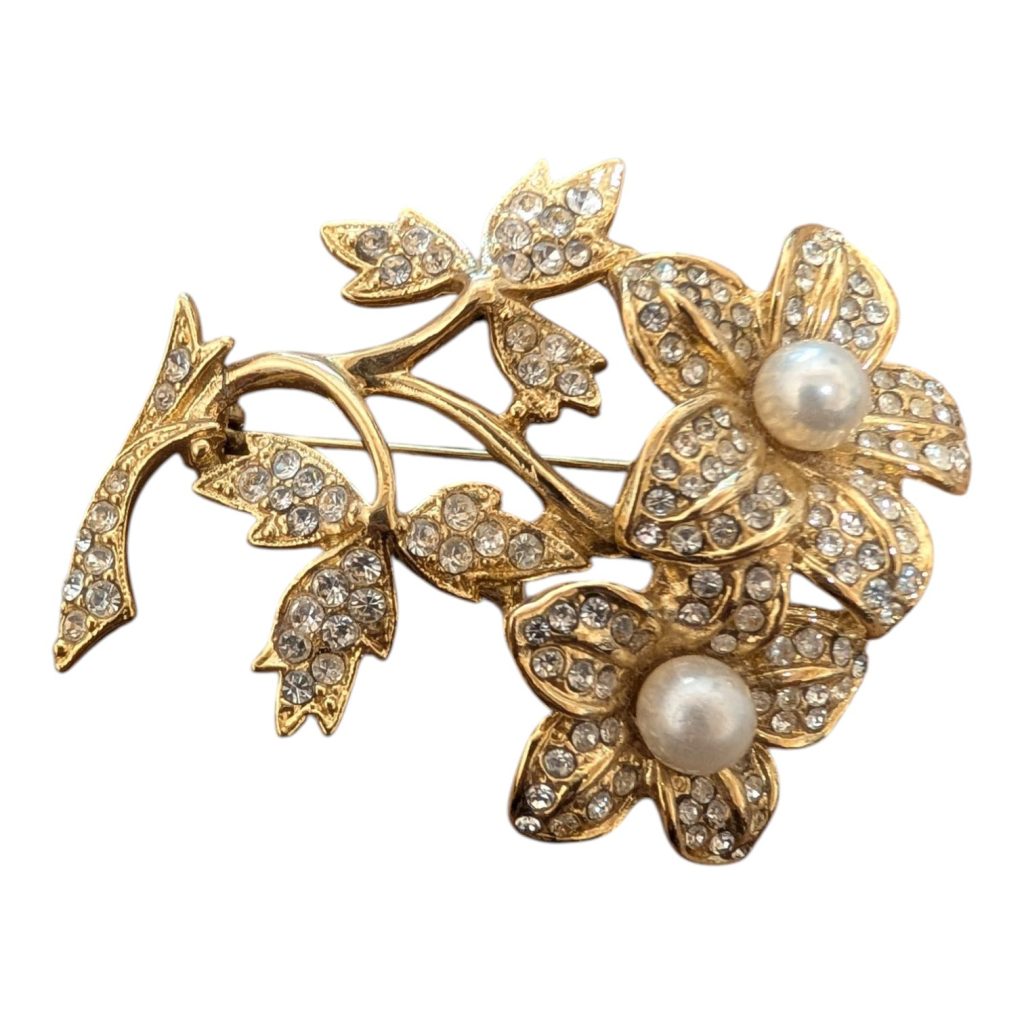 ★K18(18金)　ブローチ