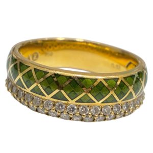 K18 18金 750 ダイヤモンド リング　札幌市 東区 元町