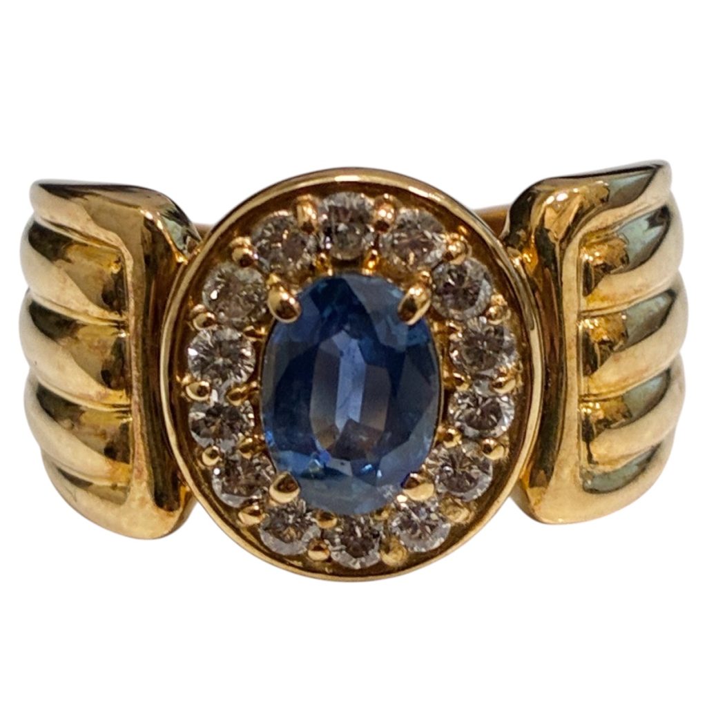 K18 18金 750 サファイア リング　札幌市 白石区 菊水