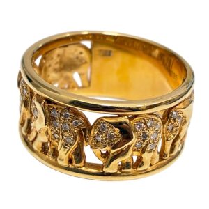 K18 18金 750 メレダイヤモンド リング　札幌市 東区 元町