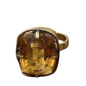 K18　トパーズリング