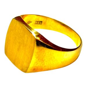 K20 20金 印台リング 指輪