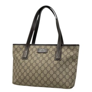 【GUCCI(グッチ)　GGスプリーム　トートバッグ/ブランド・バッグ・ハイブランド・メンズ・レディース】