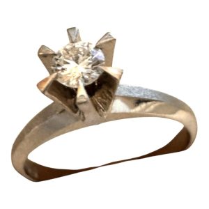 Pt850 リング(ダイヤモンド付き)