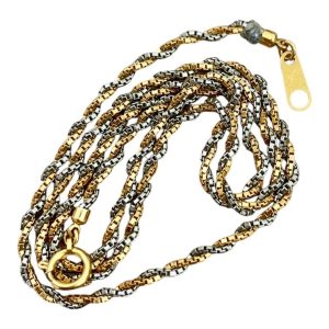 K18 Pt850 コンビネックレス