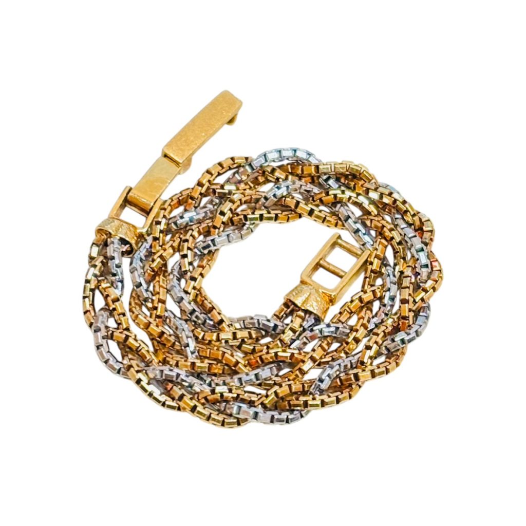 K18/Pt850　18金　プラチナ　ネックレス