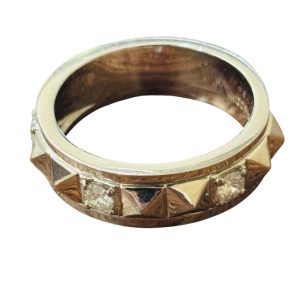 PT900 (プラチナ900) リング メレダイヤ付き 貴金属 アクセサリー