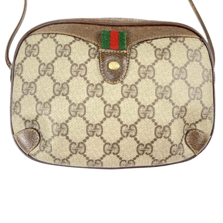 GUCCI オールドグッチ GGスプリーム ショルダーバッグ