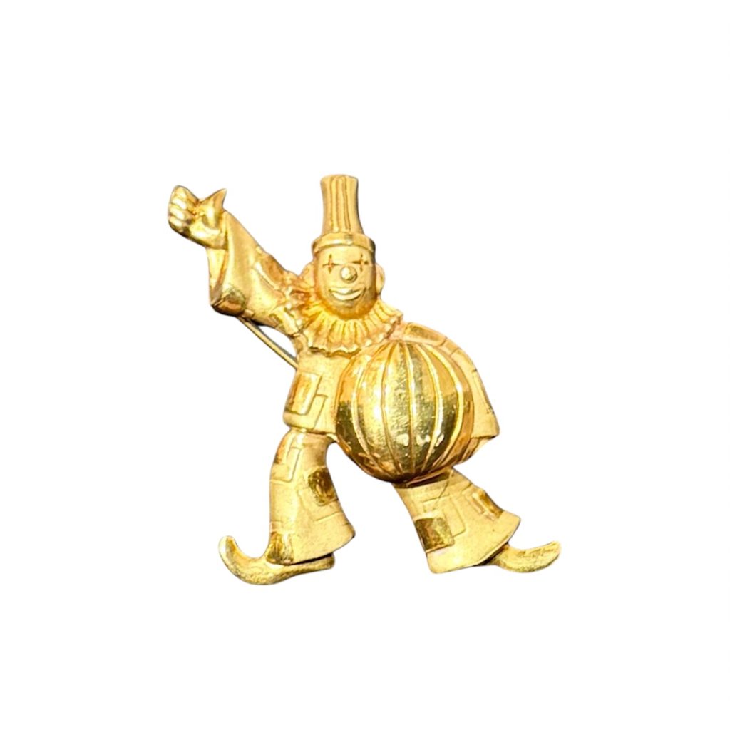 K18 ブローチ 石なし 18金 アクセサリー