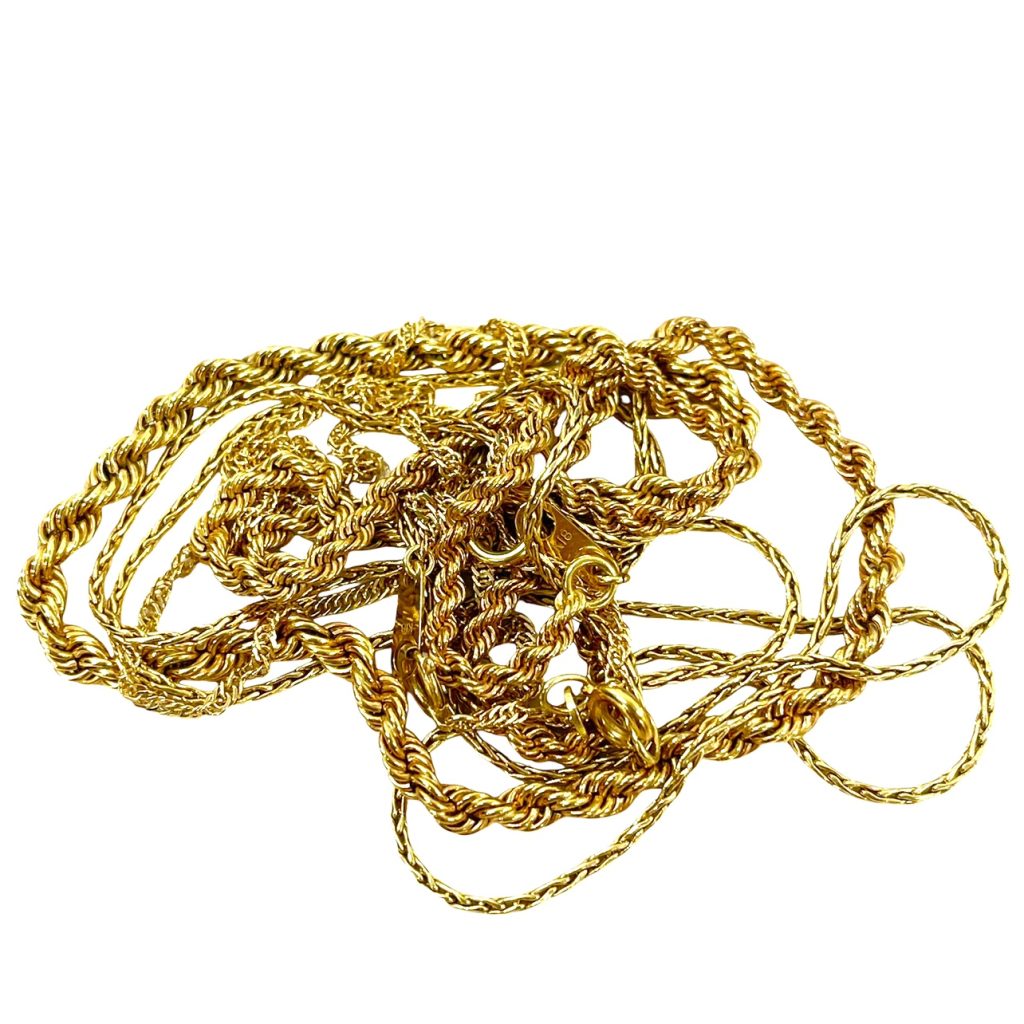 K18　18金　ネックレス　おまとめ