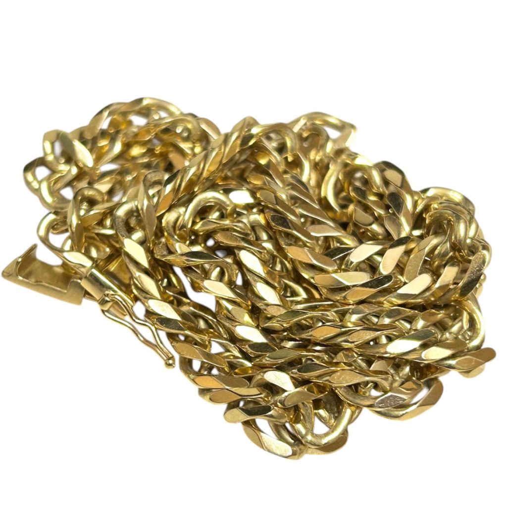 K18（18金・750）の喜平ネックレス　札幌市 白石区 菊水