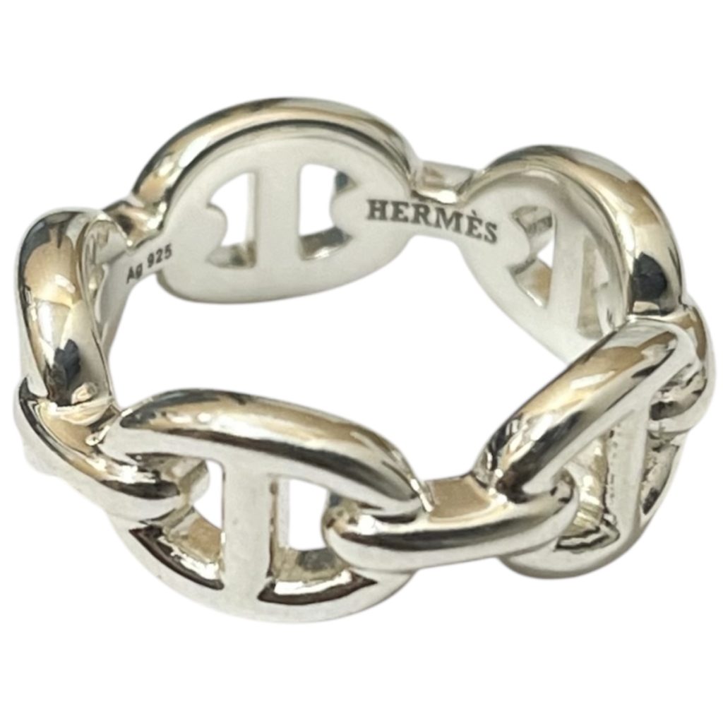 エルメス シェーヌダンクル アンシェネ リング PM シルバー925