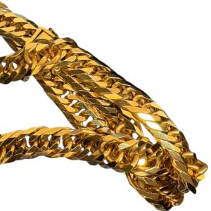 K18　喜平ネックレス　2面シングル