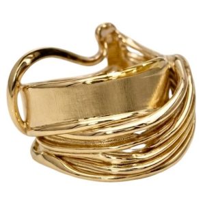 K18/Pt900 イヤリング