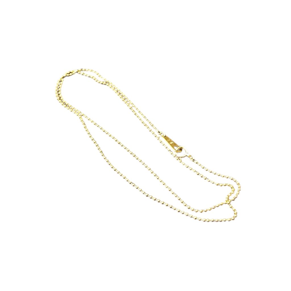 K18　750　ネックレス　石なし　18金