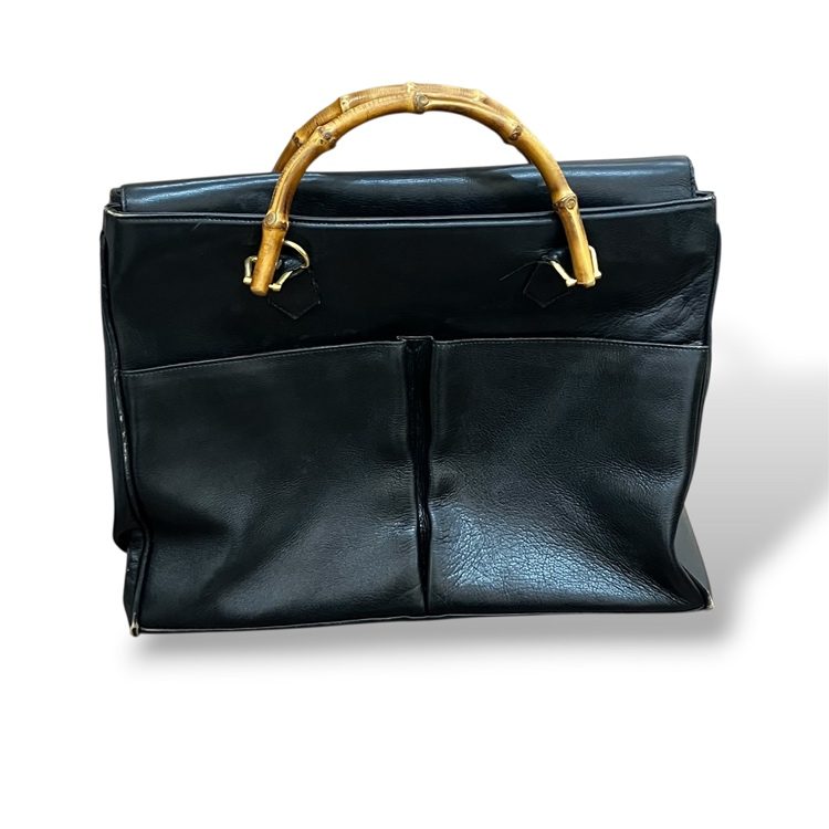 【バンブー トートバッグ】GUCCI【Dランク】