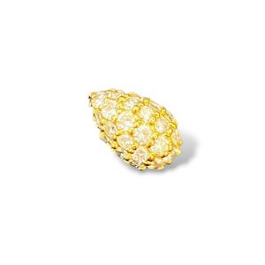 【メレダイヤ ペンダント トップ】K18 18金 750