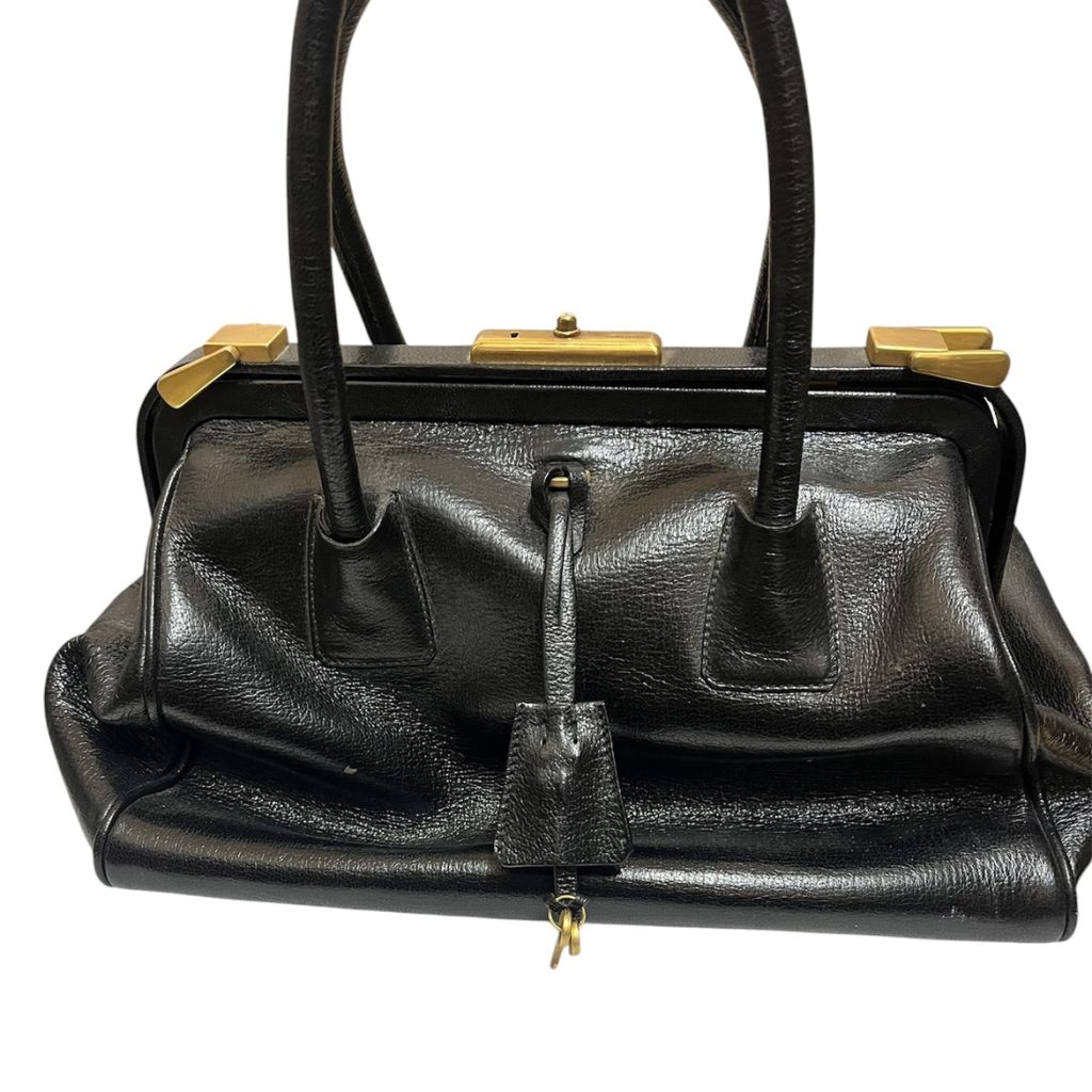 PRADA　プラダ　レザーバッグ　ドクターバッグ　ヴィンテージ