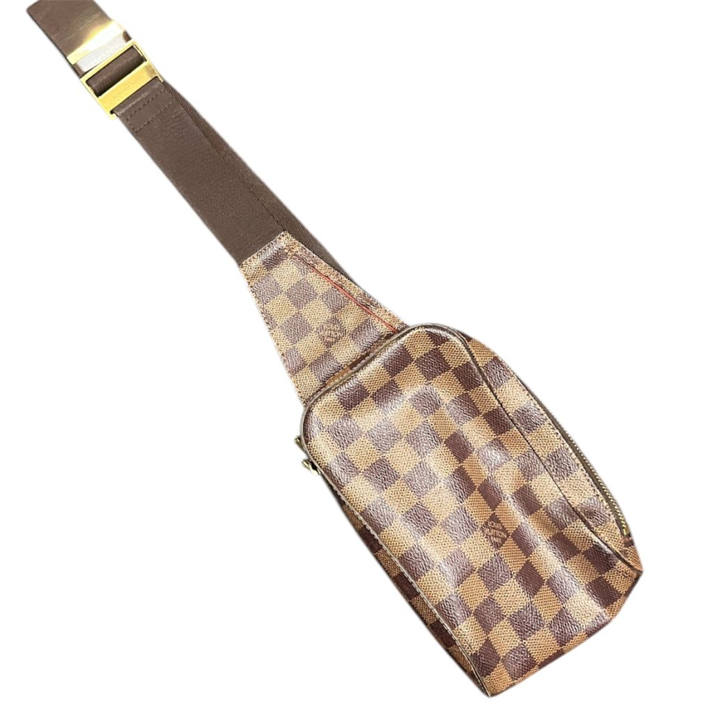 ルイ・ヴィトン ダミエ・エベヌ キャンバス　ボディバッグ ジェロニモスN51994