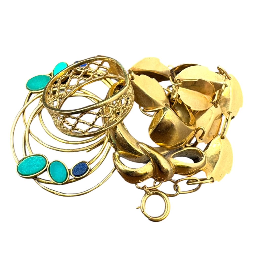 K18 リング　ネックレス　ピアス　18金ジュエリーおまとめ