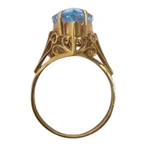 K18（18金）石付きリング