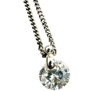 Pt850 ダイヤモンド ネックレス