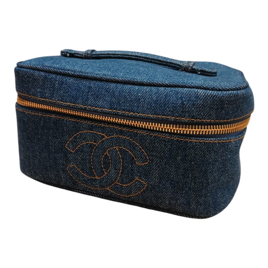 CHANEL シャネル バニティバッグ デニム