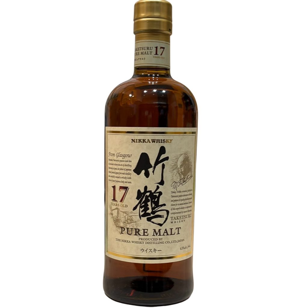 ニッカウイスキー 竹鶴17年 現行ボトル 箱なし 未使用品 ジャパニーズウイスキー