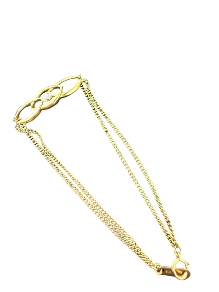 K18 ダイヤ ネックレス