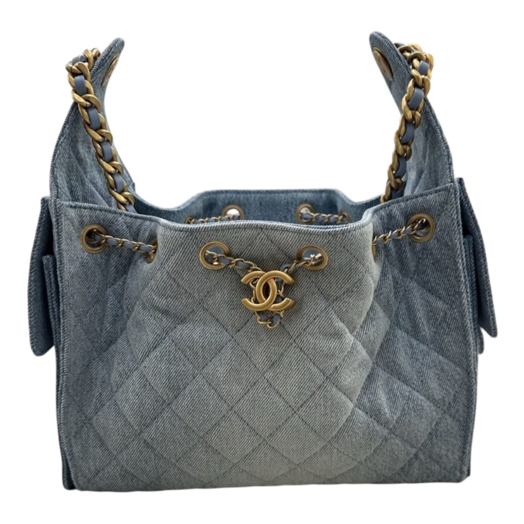 Chanel 25スモール ハンドバッグデニム 札幌市中央区