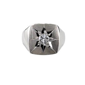 Pt900 プラチナ900 印台リング