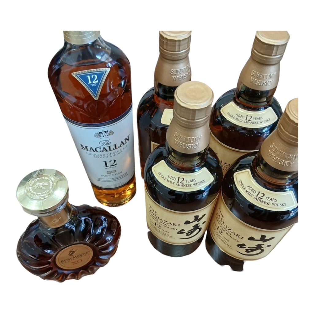山崎 NV・山崎12年・マッカラン12年・レミーマルタンXO まとめ