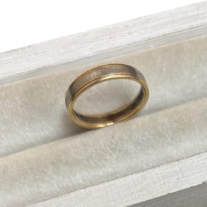 K18 Pt850 ハーフ ゴールド プラチナ リング アクセサリー ジュエリー 貴金属