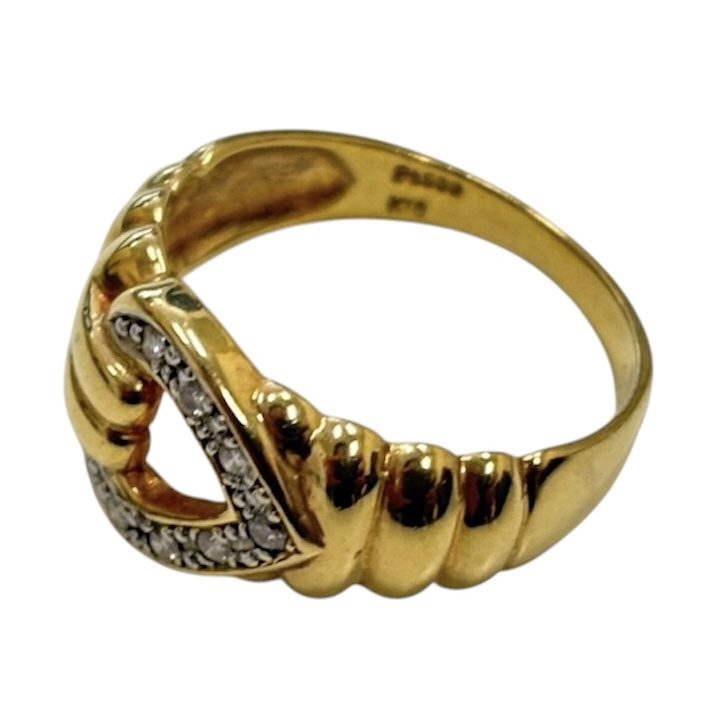 K18×PT900コンビリング