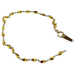 切れてしまった18金ブレスレット｜壊れたK18アクセサリー