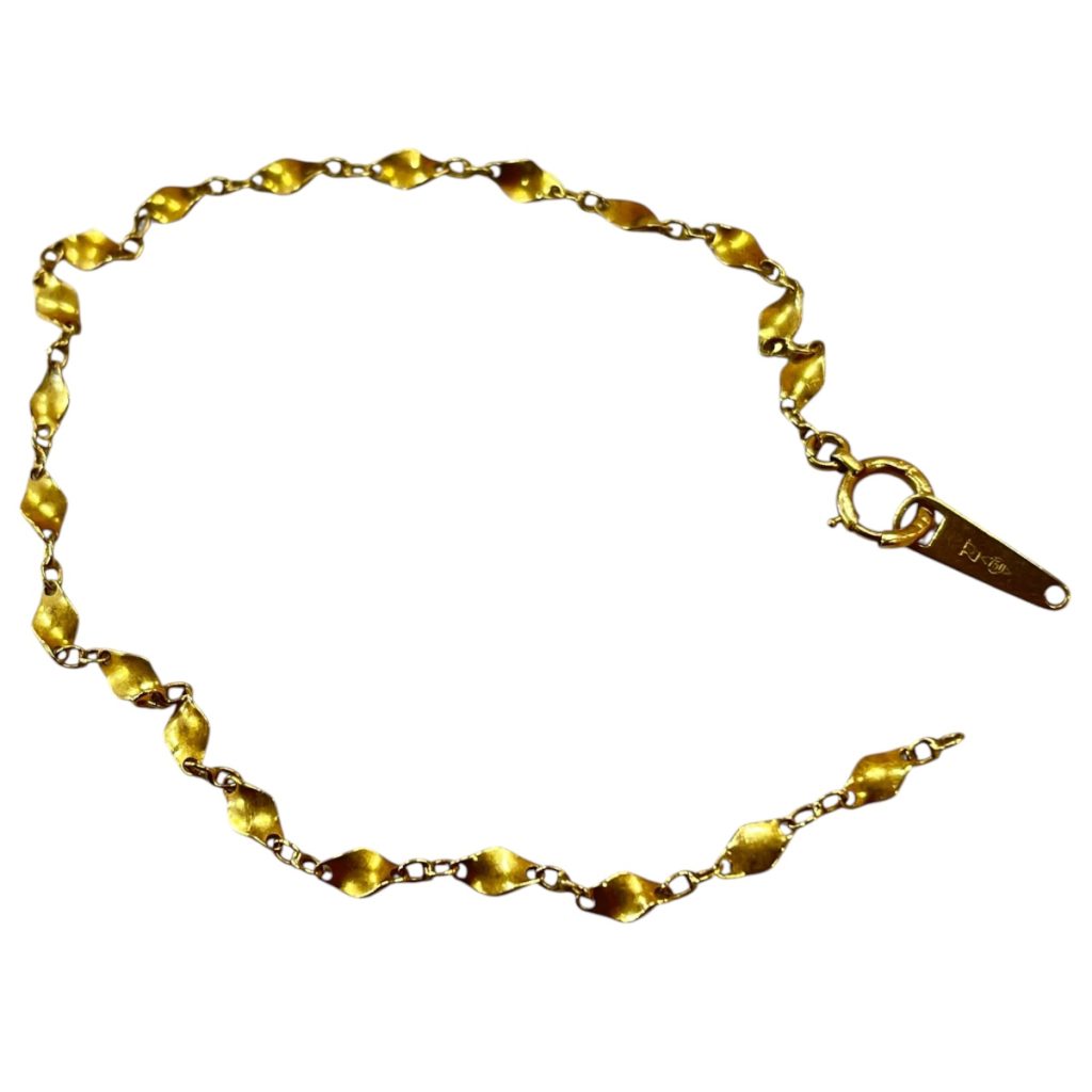 切れてしまった18金ブレスレット｜壊れたK18アクセサリー