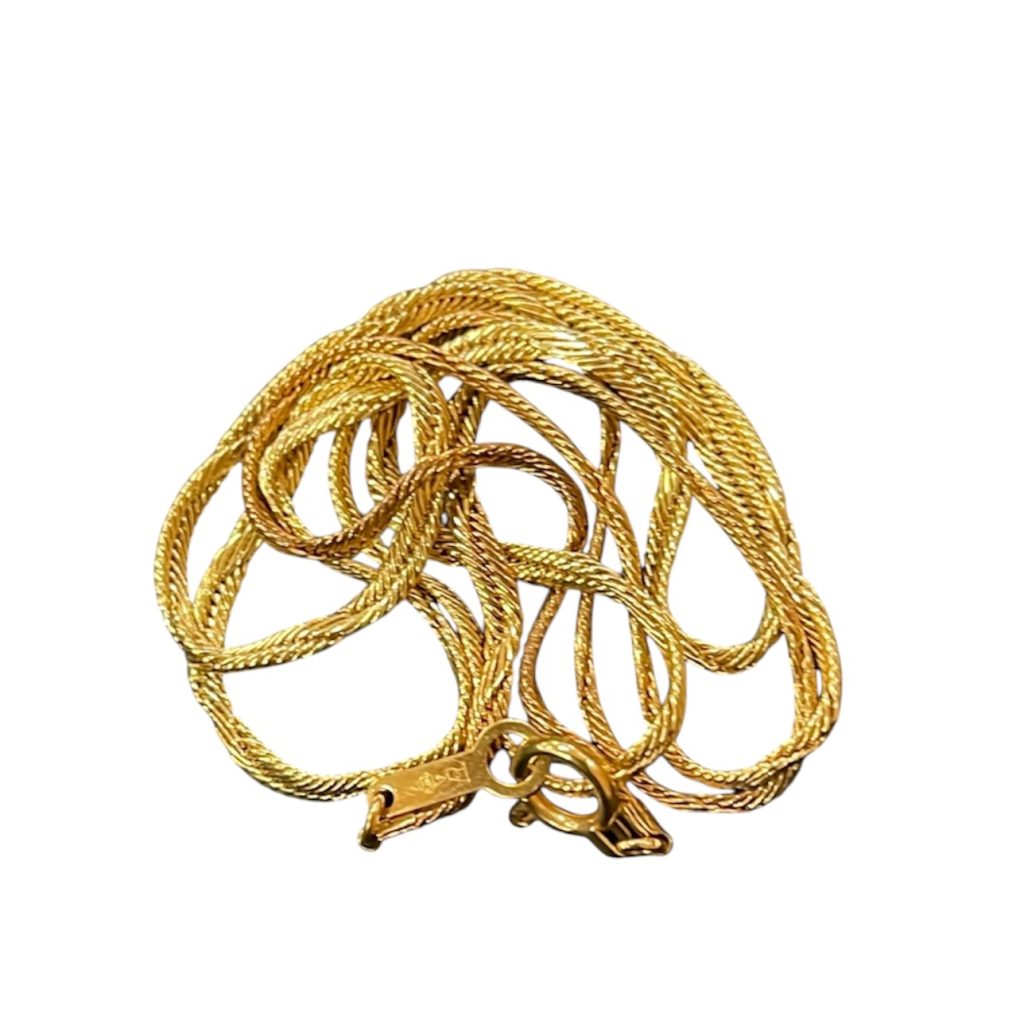 K18　18金　ネックレス