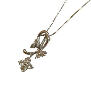 Pt850 ダイヤモンド ネックレス