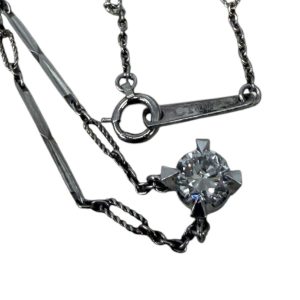 Pt850 ネックレス 大粒ダイヤモンドのお買取り